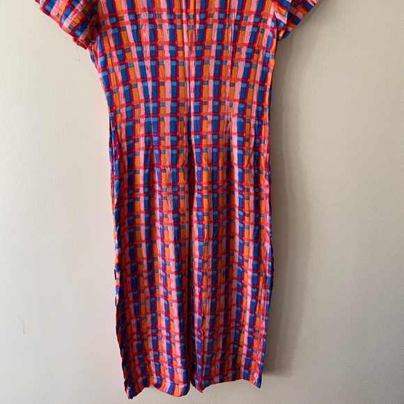 Anthropologie Aryessa Abstract Midi Dress - Picture 4 of 5